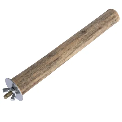 Perchoir en bois naturel TIAKI - taille S : 2-3 cm de diamètre, L 20 cm