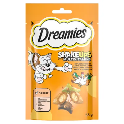 Dreamies Shakeups Multivitamins Snacks - Poultry Picknick (165 g)