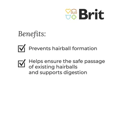 Brit Care Cat Paste Anti Hairball Taurină - 100 g