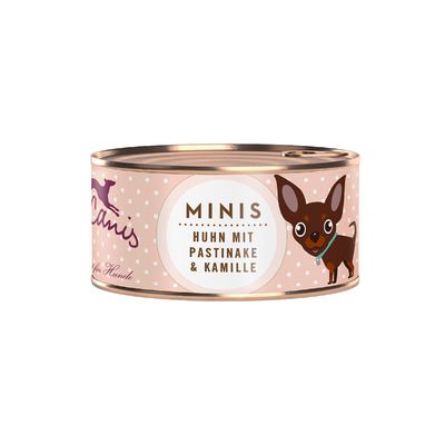 Terra Canis Mini 18 x 100 g Huhn mit Pastinaken & Kamille