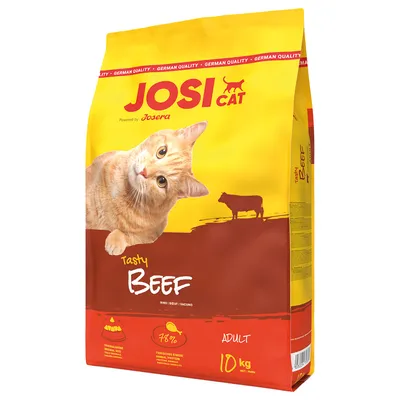 JosiCat bœuf savoureux pour chat - 10 kg