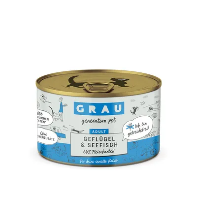 Grau Gourmet sin cereales 6 x 200 g - Ave y pescado