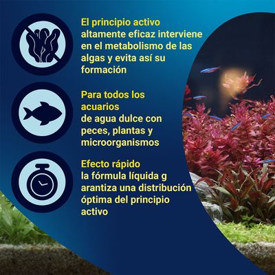 Tetra AlguMin solución antialgas - 500 ml