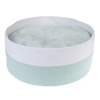 TIAKI Jade plüsságy - Ø 60 x H 25 cm