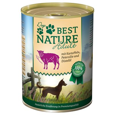 Best Nature Dog Adult 6 x 400 g Lamm, Kartoffeln & Petersilie