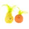 TIAKI Katzenspielzeug-Set Birne & Orange 2er Set