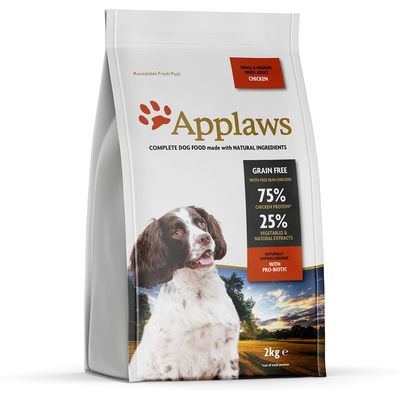 Applaws Adult Huhn Kleine & Mittelgrosse Rassen Sparpaket: 2 x 2 kg