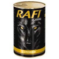 Pachet economic Rafi Dog 12 x 1240 g - Pui