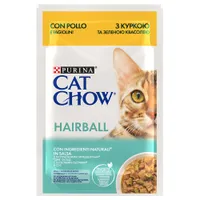 PURINA Cat Chow 26 x 85 g - Hairball csirke & zöldbab