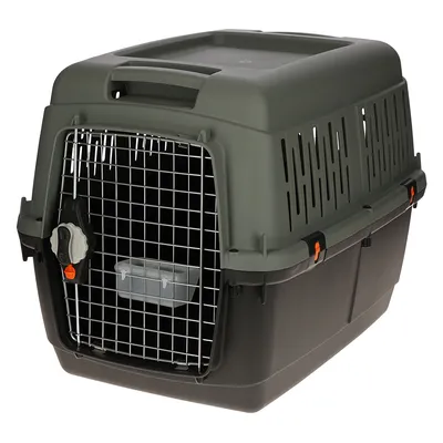 Kerbl transportbox, antraciet/grijsgroen - Maat 4: B 50 x D 70 x H 51,5 cm