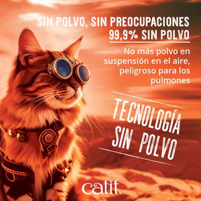Catit Go Natural arena para gatos con aroma de lavanda