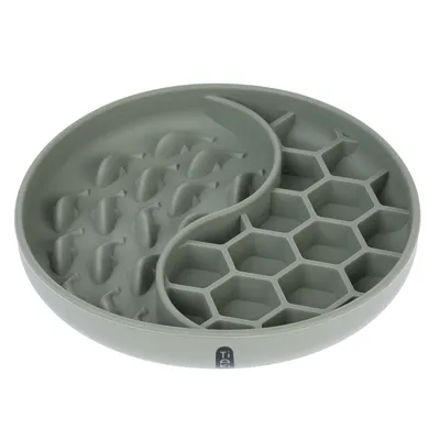 TIAKI Silikon Slow Feeder Honigwabe - ca. Ø 19 x H 3,5 cm
