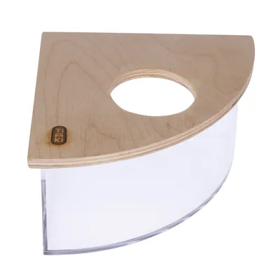 TIAKI Corner Sand Pool for Hamsters and Mice - 19 x 19 x 10.3cm (L x W x H)