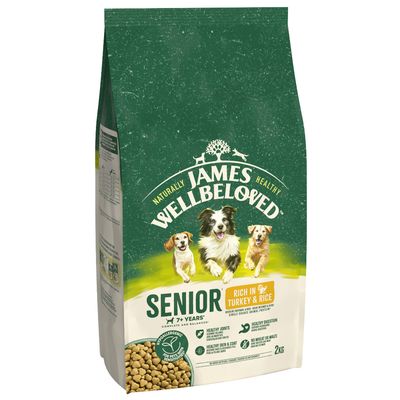 James Wellbeloved Senior Dog Hypoallergenic Turkey & Rice 2kg