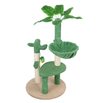 TIAKI Natuur krabpaal Green Desert - groen / bruin