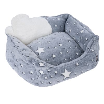 TIAKI Hundebett Glowing Stars L 50 x B 40 x H 23 cm