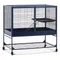 Savic Royal Suite 100, navy blau Sparset: Hauptkäfig + 1x Erweiterung