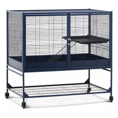 Savic Royal Suite 100, bleu marine pour rongeurs - cage principale : L 99,8 x l 63,2 x H 99 cm Savic Royal Suite 100, bleu marine pour rongeurs - cage principale : L 99,8 x l 63,2 x H 99 cm