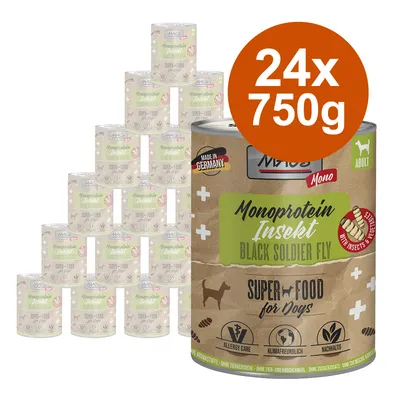 Økonomipakke MAC's Monoprotein Insects & Superfood 24 x 750 g