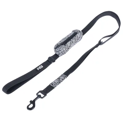 TIAKI Hundeleine Reflective mit Kotbeutelhalter - 120 - 160 cm lang, 20 mm breit