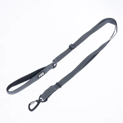 TIAKI Grey Dog Lead - Length: approx. 150 - 200 cm