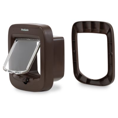 PetSafe Microchip Katzenklappe - Petsafe Katzenklappe braun