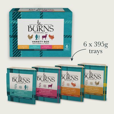 Burns Variety Box Wet Dog Food 6 x 395g - 6 x 395g