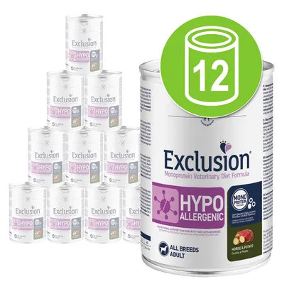 Økonomipakke Exclusion Diett 12 x 400 g