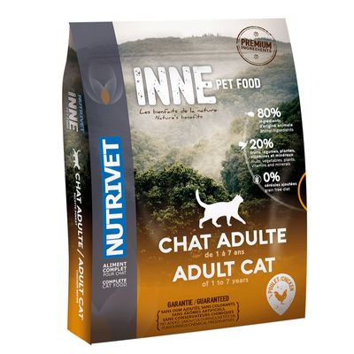 Nutrivet Inne Adult dinde pour chat 6 kg