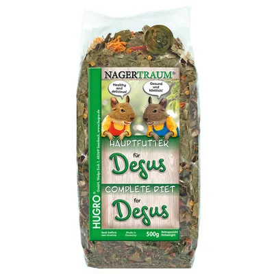 Nourriture Hugro Nagertraum Exquisit pour dègues - lot économique :  2 x 500 g