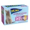 Mjau Cat Pouch 12 x 85 g Lihaa hyytelössä -lajitelma (4 makua)