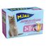 Mjau Cat w saszetkach, 12 x 85 g Pakiet mieszany mięsne menu w galarecie (4 smaki)