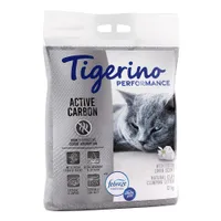 Tigerino x Febreze: Performance Active Carbon Katzenstreu – Febreze-Duft nach frischer Wäsche - Sparpaket 2 x 12 kg