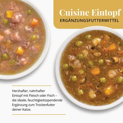 Catit Cuisine Eintopf 12 x 95 g - Huhn mit Kürbis