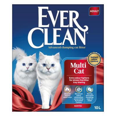Lettiera agglomerante Ever Clean® Multiple Cat - 10 L