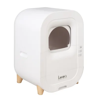 kooa Automatische Katzentoilette - Toilette weiß