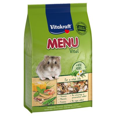 Vitakraft Menü Vital Zwerghamster Sparpaket: 6 x 400 g