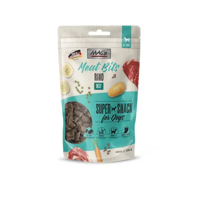 MAC´s Dog Meat Bits - Rund (120 g) MAC´s Dog Meat Bits - Rund (120 g)