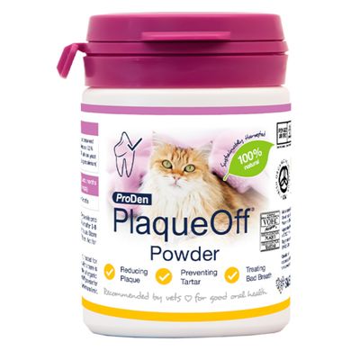 ProDen PlaqueOff Bio-Zahnpflege für Katzen 40 g