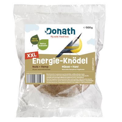 Donath XXL cinkegolyó háló nélkül 500 g Diófélék és kender(2 x 500 g)