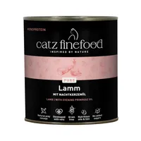 catz finefood Pure, 6 x 800g/750g - Jagnięcina, 6 x 800 g