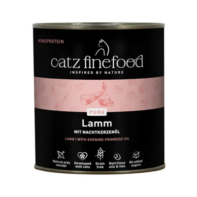 catz finefood Pure gazdaságos csomag 12 x 800 g - Bárány