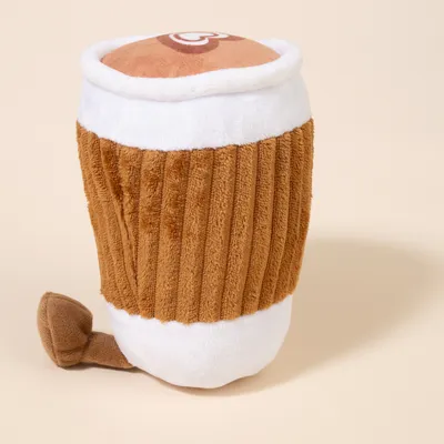 TIAKI игрушка для собак Happy Frappuccino, коричневый - 20 x 12 x 12 см