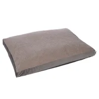 TIAKI matelas pour chiens Teddy, taupe - taille L : L 100 x l 70 x H 10 cm