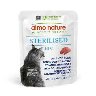 Almo Nature HFC Sterilised 6 x 50 г - тихоокеанска риба тон