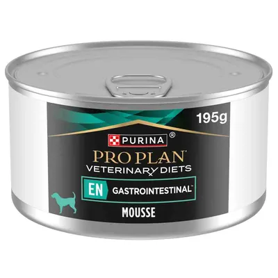 Purina Pro Plan Veterinary Diets EN Gastrointestinal mousse, conservă 195g.