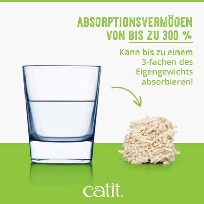 Litière Catit Go Natural senteur lavande pour chat