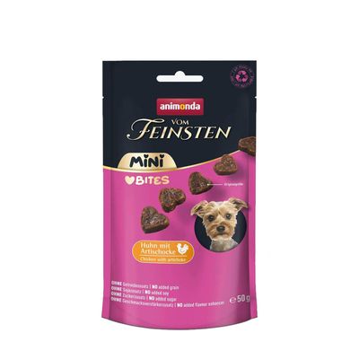animonda vom Feinsten Adult Mini Bites 50 g kip met artisjok
