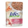 Multipack risparmio! Life Cat Natural Adult Buste 12 x 70 g umido gatto Tonno con Gamberetti