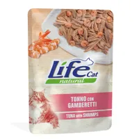 Life Cat Natural Adult 6 x 70 g - Thunfisch mit Garnelen